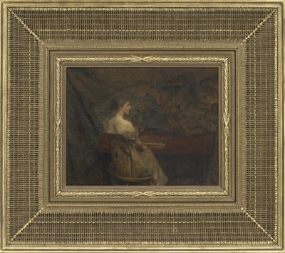 A Portrait, 1902 by Thomas Wilmer Dewing